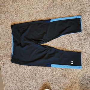 Under armour compression leggings, womens,size large